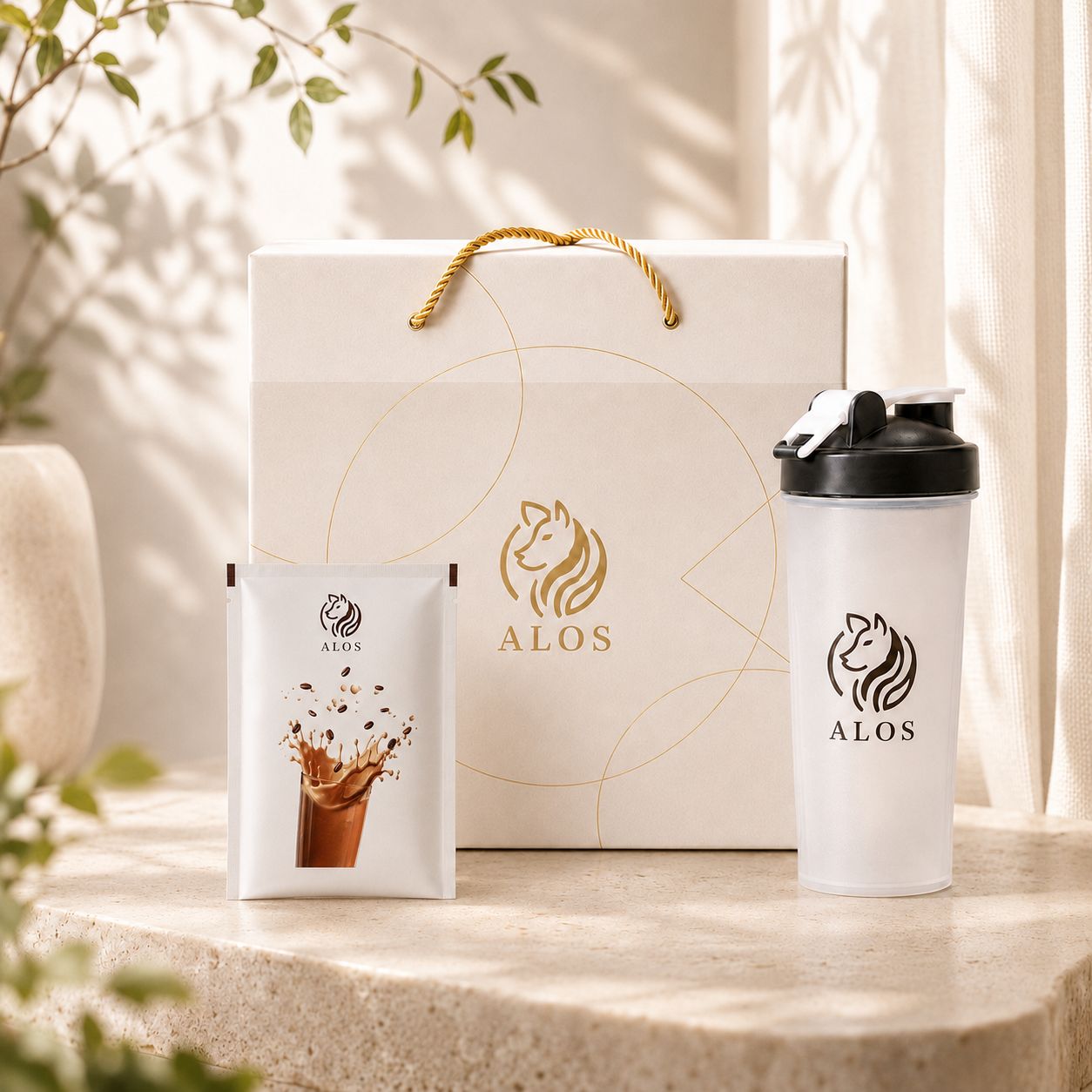 ALOS焙·咖啡拿鐵 經典禮盒+搖搖杯(限量)